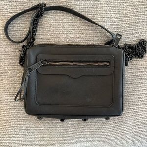 Black Rebecca Minkoff Avery Crossbody Bag